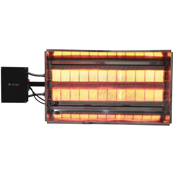 THERMOGATZ DSR 40E INDUSTRIAL 2 STEPS Κεραμική Σόμπα Αερίου